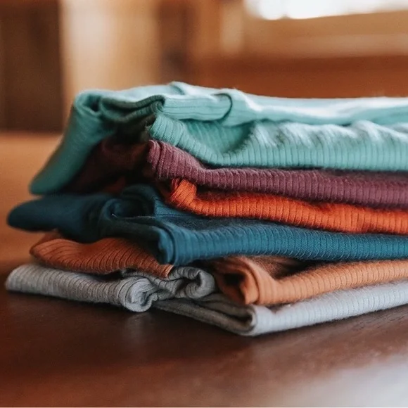 Chasing Windmills Merino Wool 	
Thermal Long Johns (Aloe - Rib Solid) - Picture 6 of 6